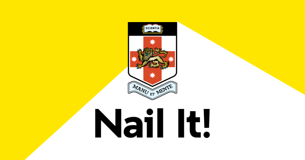 Nail It! · Your Gateway to UNSW